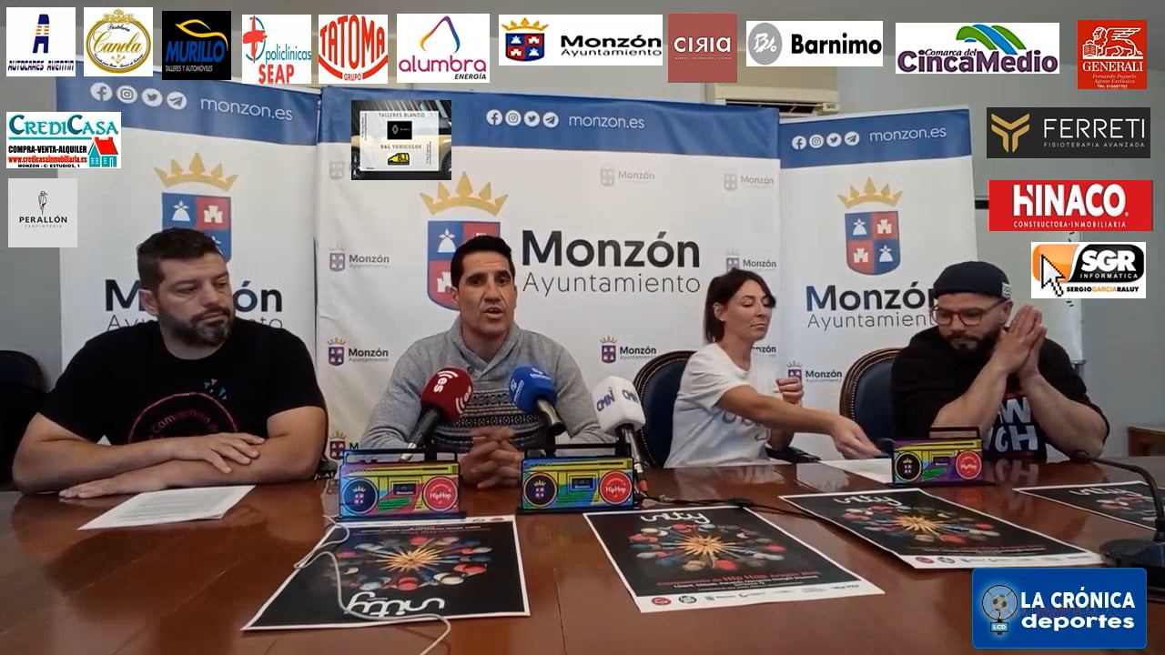 Monzón acoge el XIV Campeonato de  Aragón de Hip Hop  Se espera que en la jornada de esta sábado 13 de Abril participen 1.200  bailarines