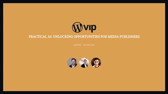 Thumbnail for: Practical AI_ Unlocking Opportunities for Media Publishers