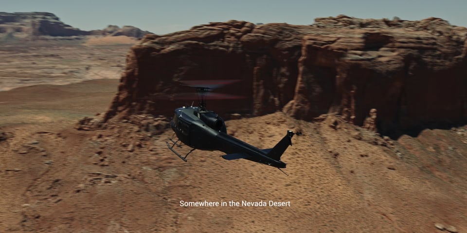 Still from Huey: XBRAND + Savage Aviation