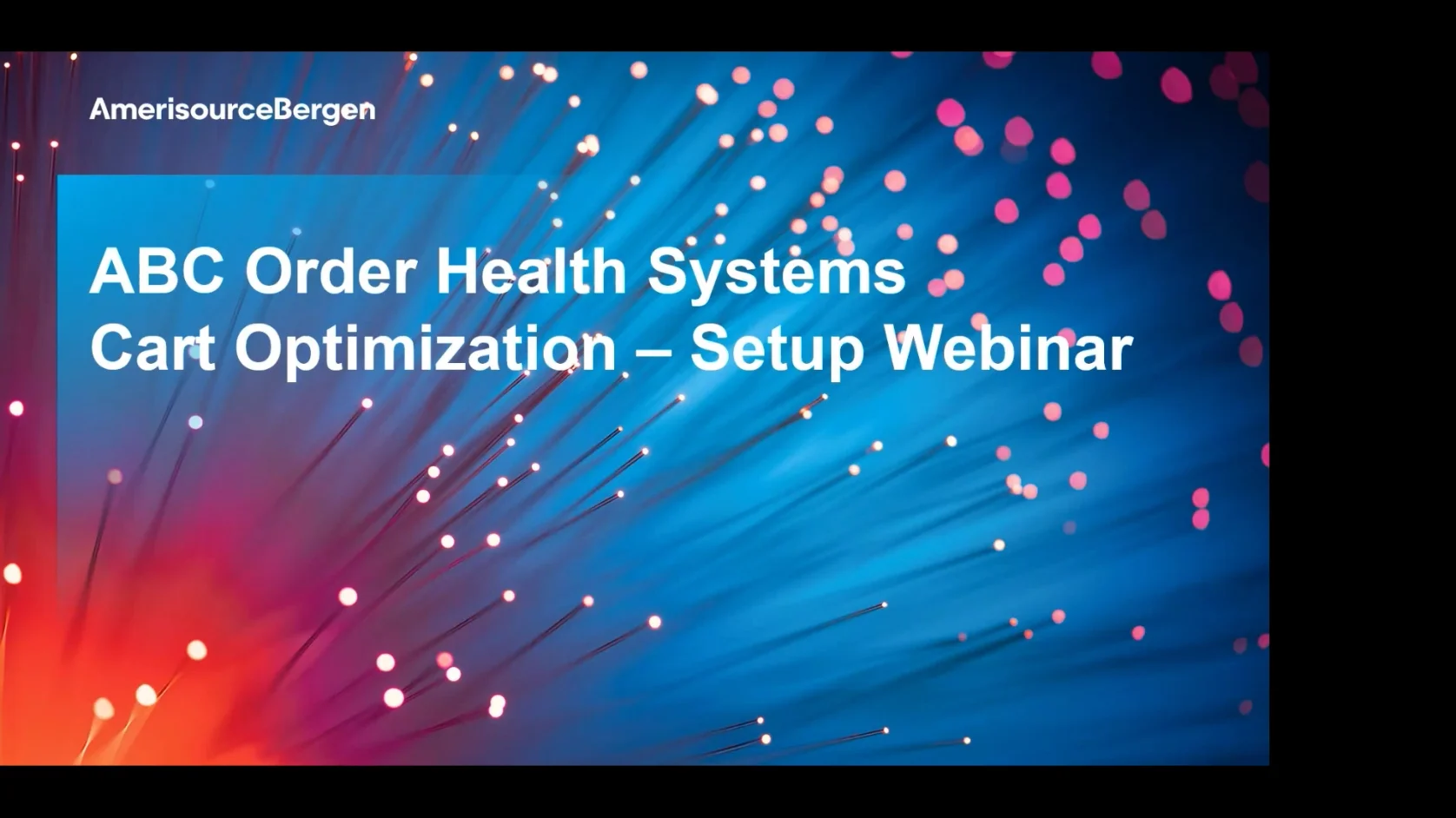 ABC Order HS Cart Optimization Setup Webinar on Vimeo