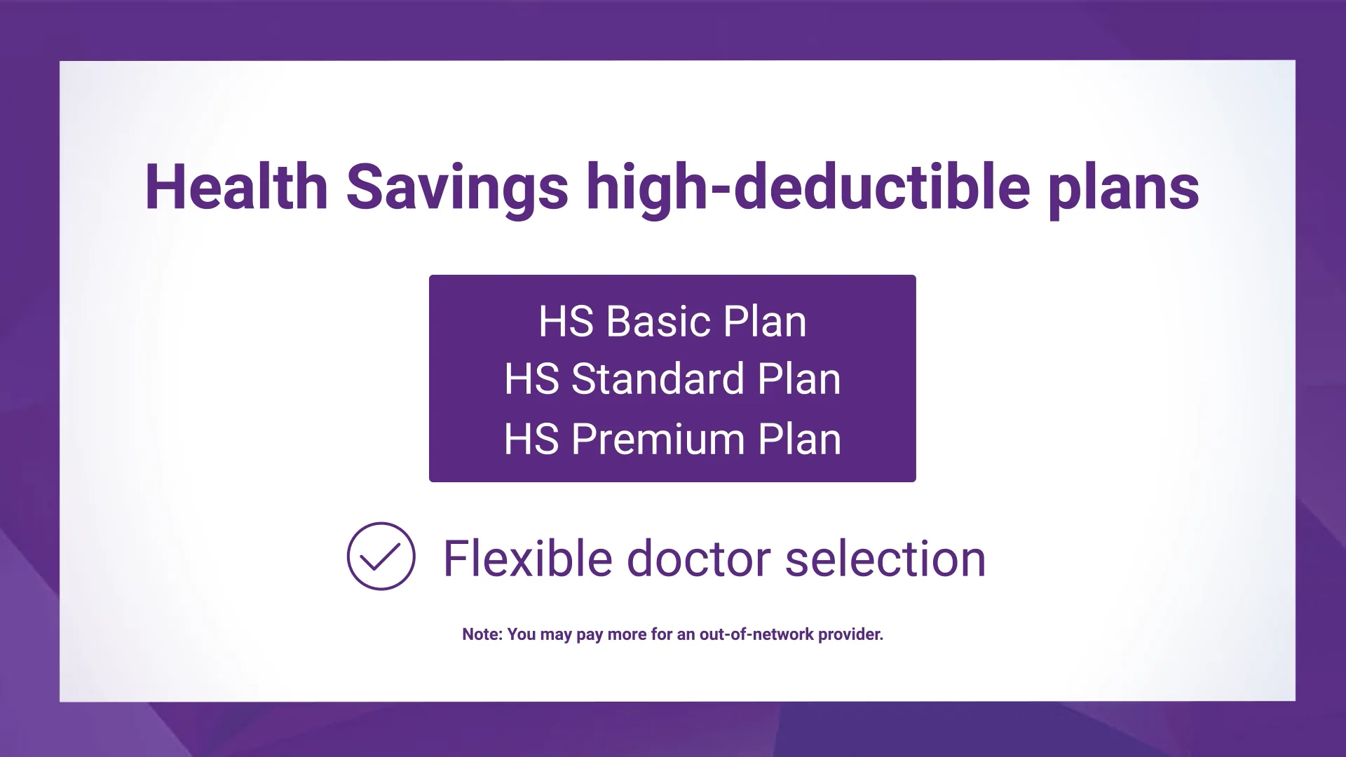 Choosing a Medical Plan on Vimeo