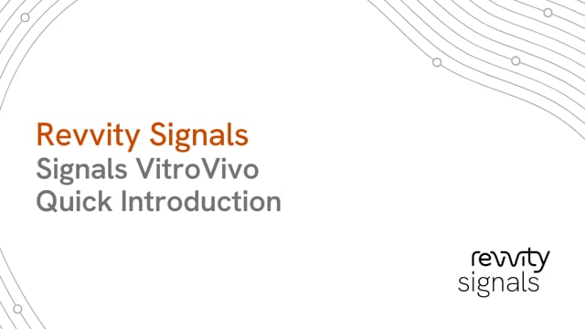 Watch Signals VitroVivo Quick Introduction on Vimeo.