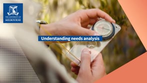 Understanding needs analysis