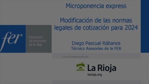 Micropldora express - Modificacin de las normas legales de cotizacin para 2024