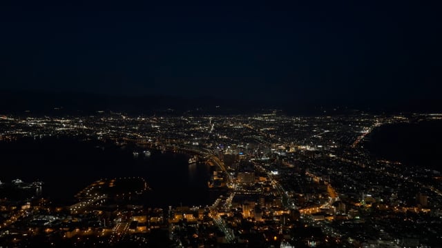 日本三大夜景_函館山からの夜景のサムネイル画像