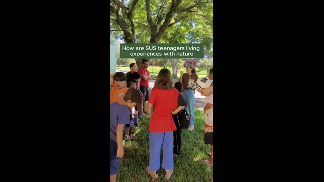 Programa Conviver e Aprender na natureza