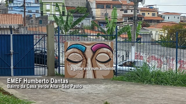 Uma visita nas áreas verdes da Escola Municipal Humberto Dantas
