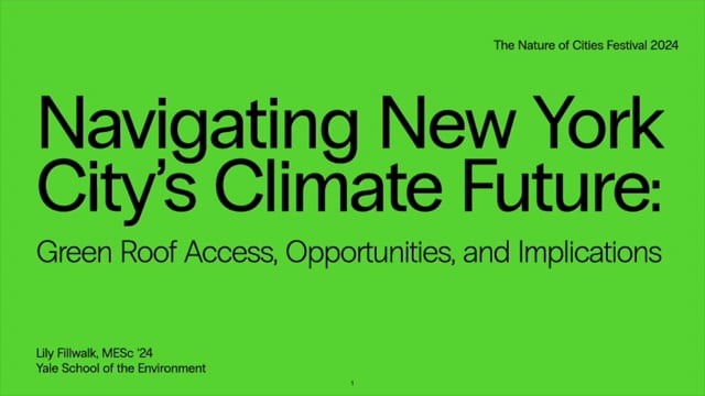 Techos verdes urbanos como sumideros de carbono: secuestro de carbono y el reverdecimiento de Brooklyn y más allá