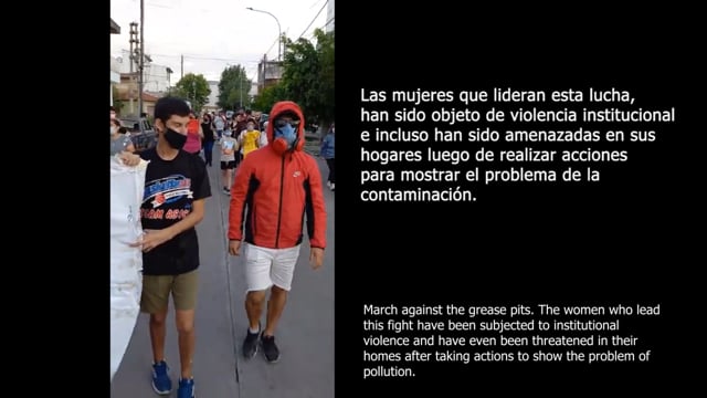 Mi vida, mi barrio Mujeres del Riachuelo en Acción