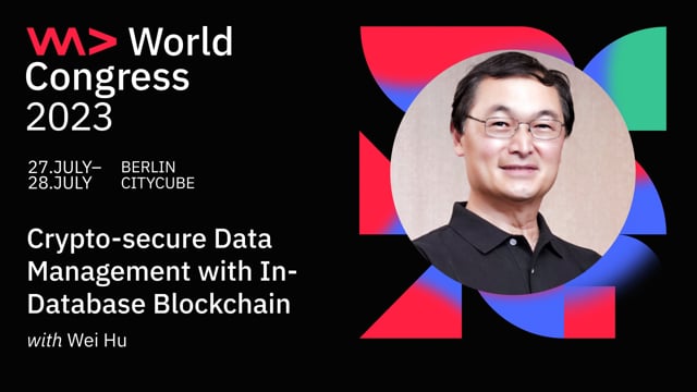 Crypto-secure Data Management with In-Database Blockchain