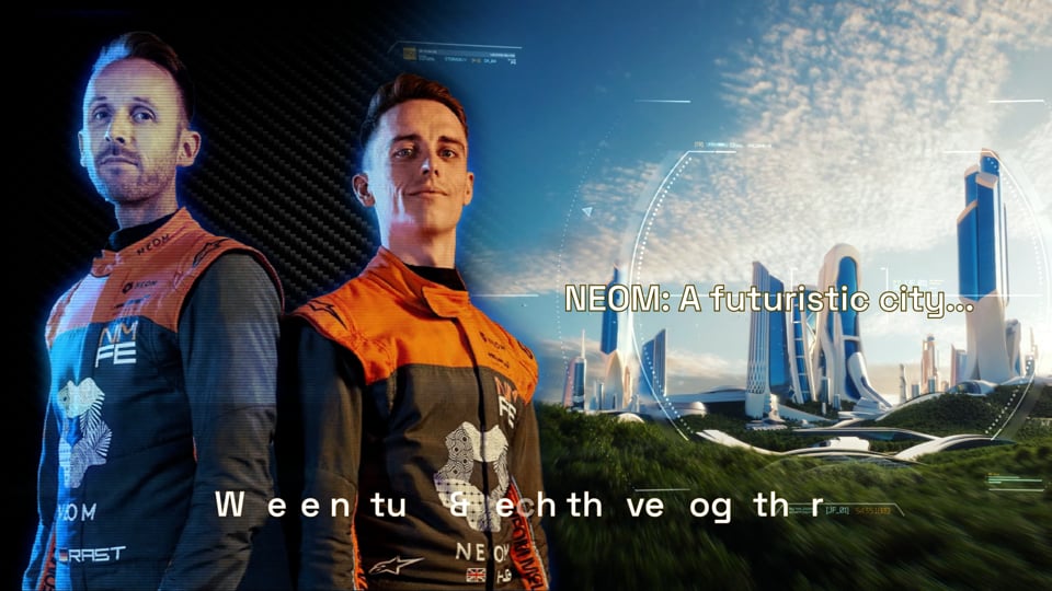 NEOM × McLaren Formula E — Opener
