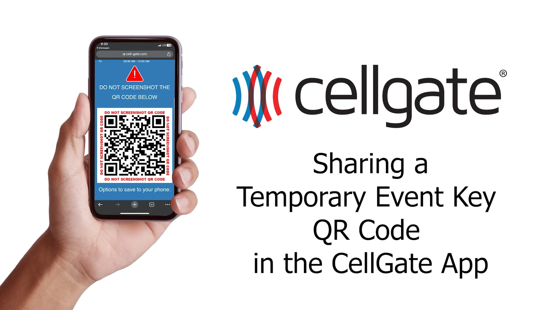 Share Temporary Event Keys | Visitor Access Guide