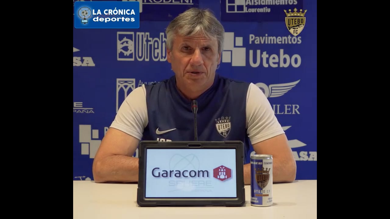 LA PREVIA / CF Utebo - UD Mutilvera / JUAN CARLOS BELTRÁN (Entrenador Utebo) Jor. 31 - Segunda Rfef / Gr 2