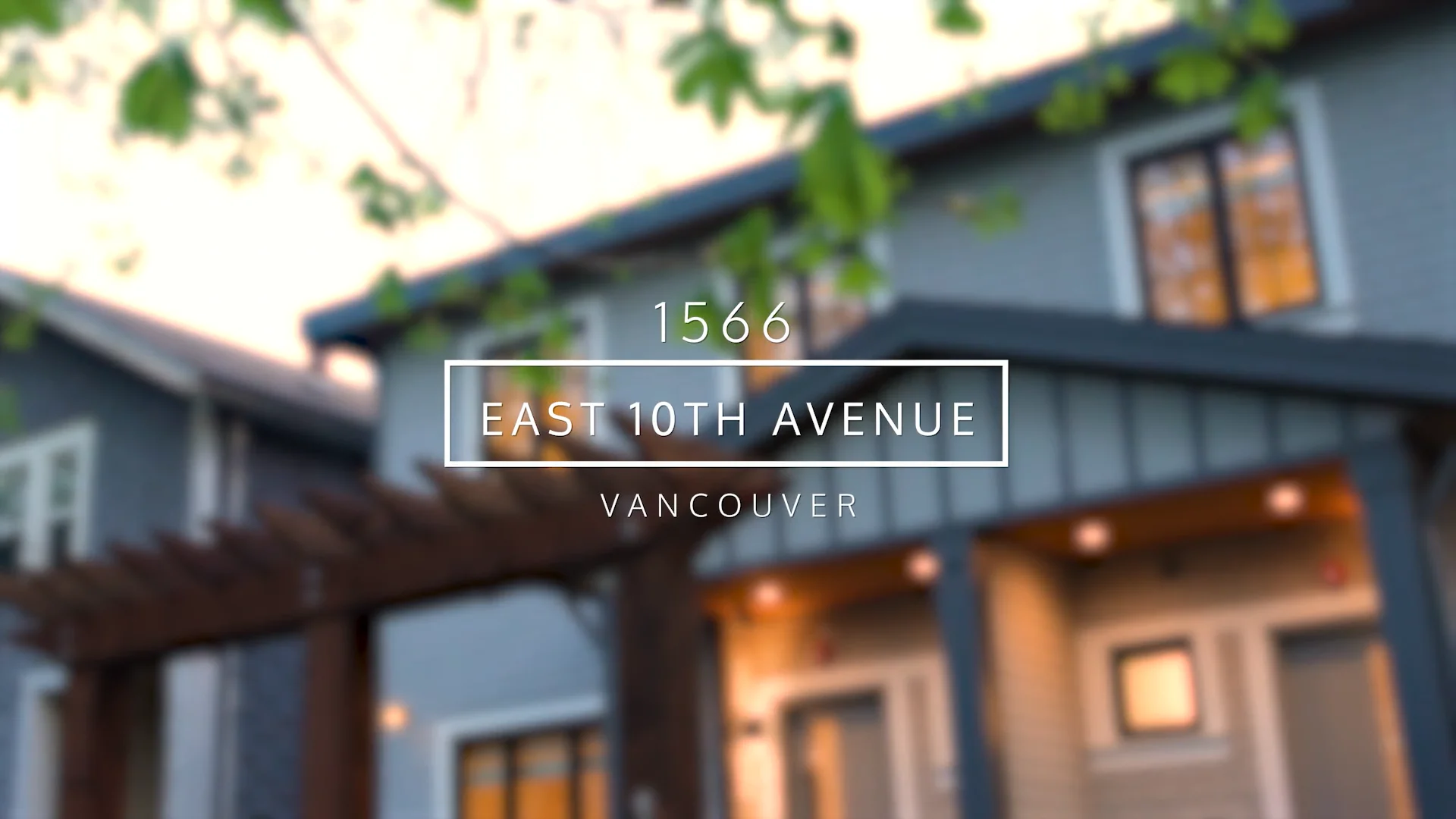 1566 East 10th Avenue, Vancouver | Avi Nayyar on Vimeo