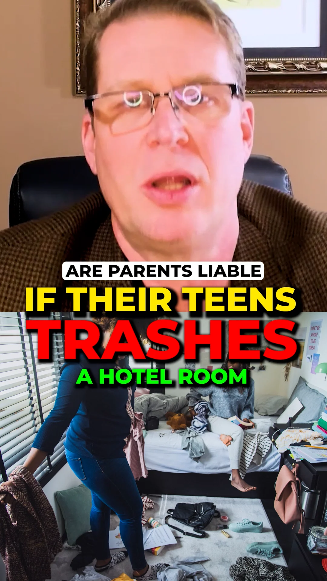 TikTok Are Parents Liable if Their Teens Trash a Hotel Room on Vimeo