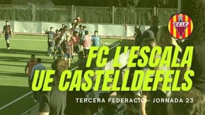 Resum FC l'Escala 4-2 UE Castelldefels