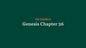 Genesis Chapter 36