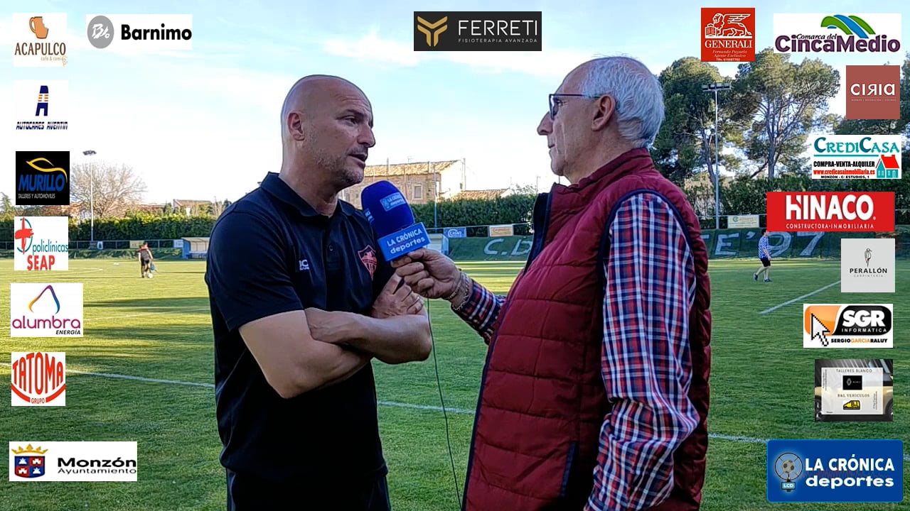 ISMAEL  MARIANI (Entrenador Monzón) Belchite 97 0-0 At.Monzón Alumbra / J 29 / 3ª División