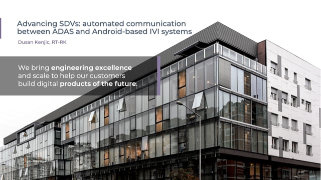 Advancing software-defined vehicles: automated communication between ADAS and Android-based IVI systems