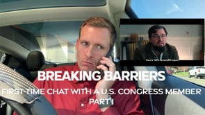 Breaking Barriers: First-Time Chat with a U.S. Congress member - Part One