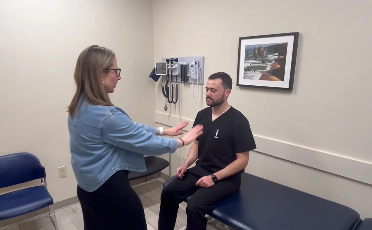 Shoulder Exam - Susan Fiddler on Vimeo