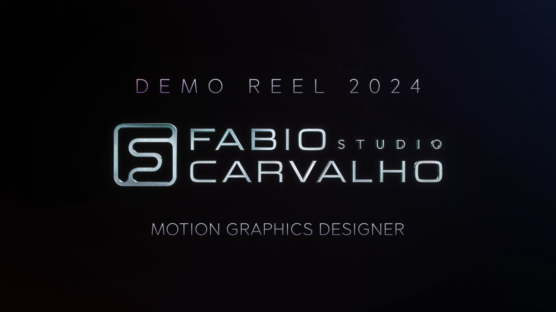 Demo Reel - Fabio Carvalho Studio