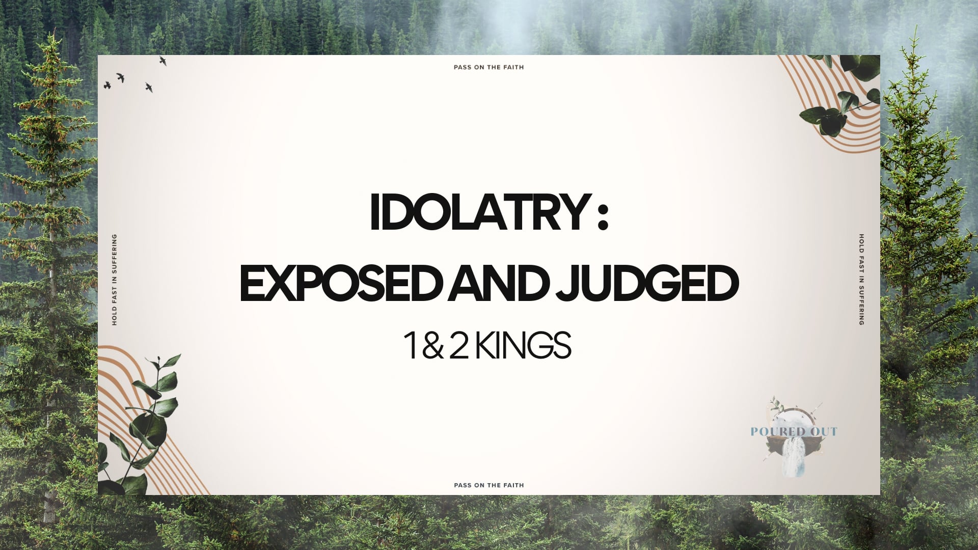 Idolatry: Exposed and Judged - April 14, 2024