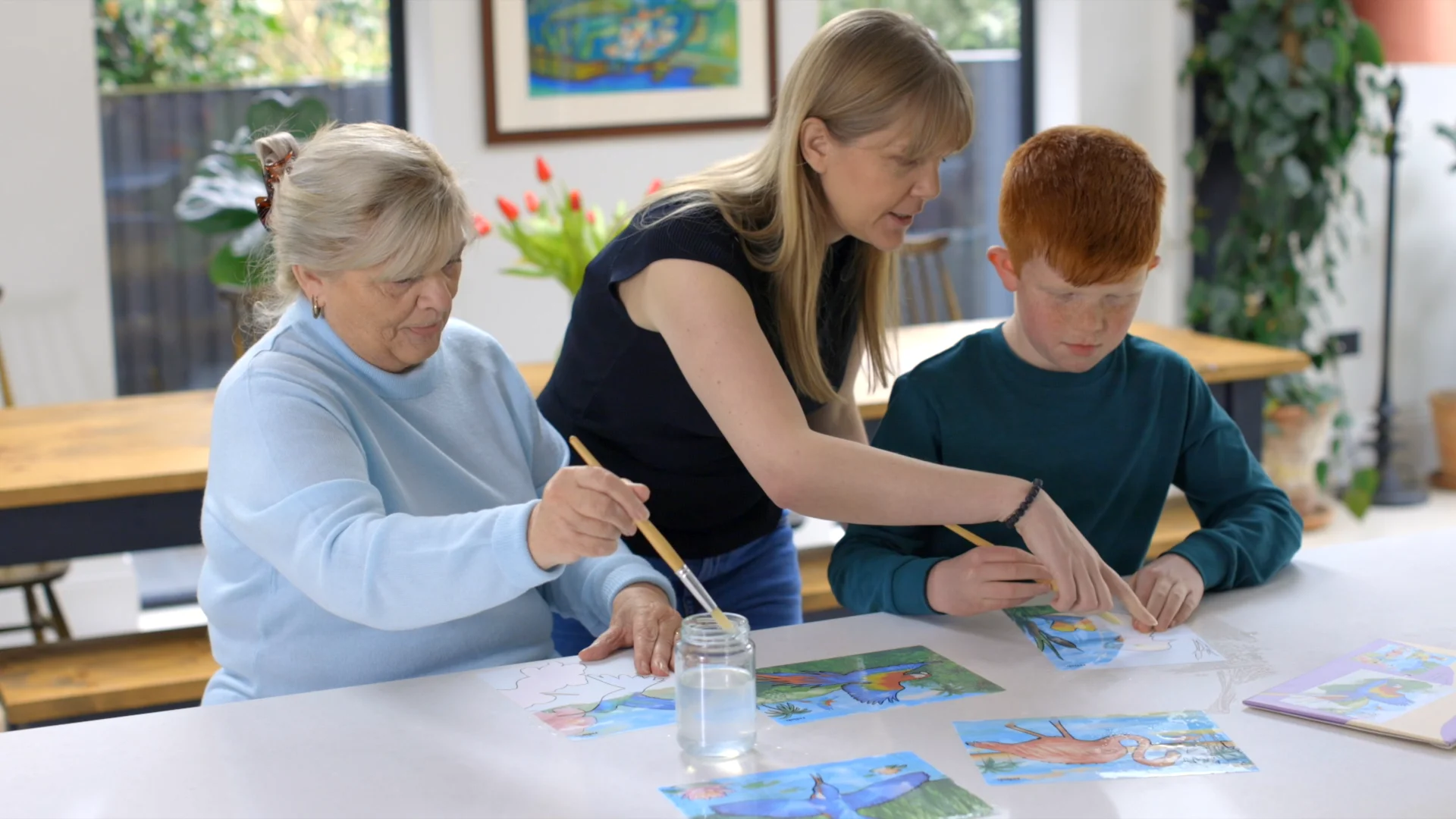 Ocean Life Aquapaint for People With Dementia | Relish