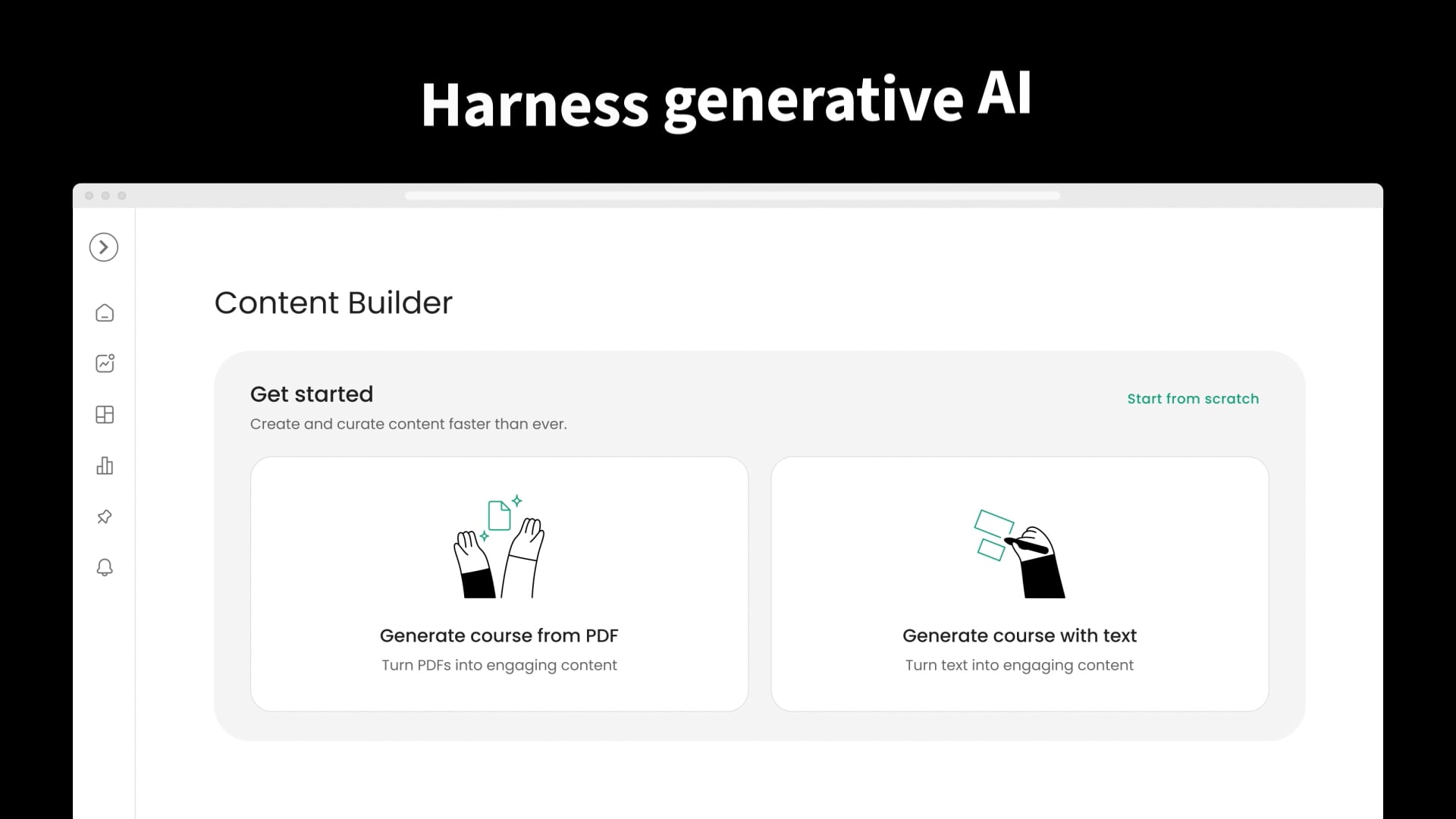 AI Cutdown 3—generate from text prompt or PDF