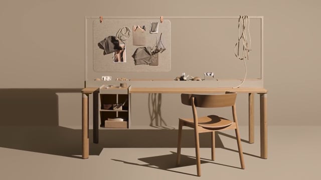 Enfold Work Table