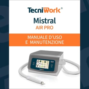 Mistral Air Pro Tecniwork micromotor with brushless suction