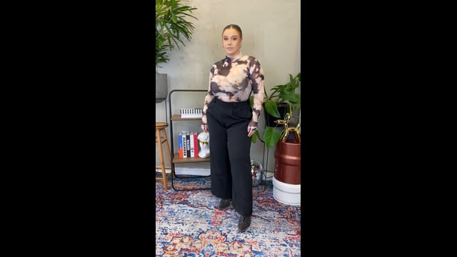 BLUSA TULE MANGA LONGA ORION