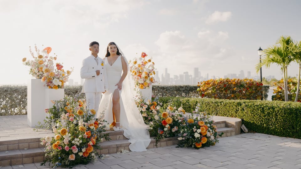 The Official Wedding Film of Gaby & Johngie at Sunset Cove in Miami, FL — A Cinematic Celebration of Romance, Emotion & Waterfront Beauty