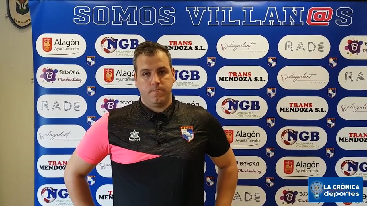 ADRIÁN SIERRA (Entrenador Alagón) CF Villa De Alagón 0-6 CD La Almunia / Jor. 28 - Preferente Gr 2