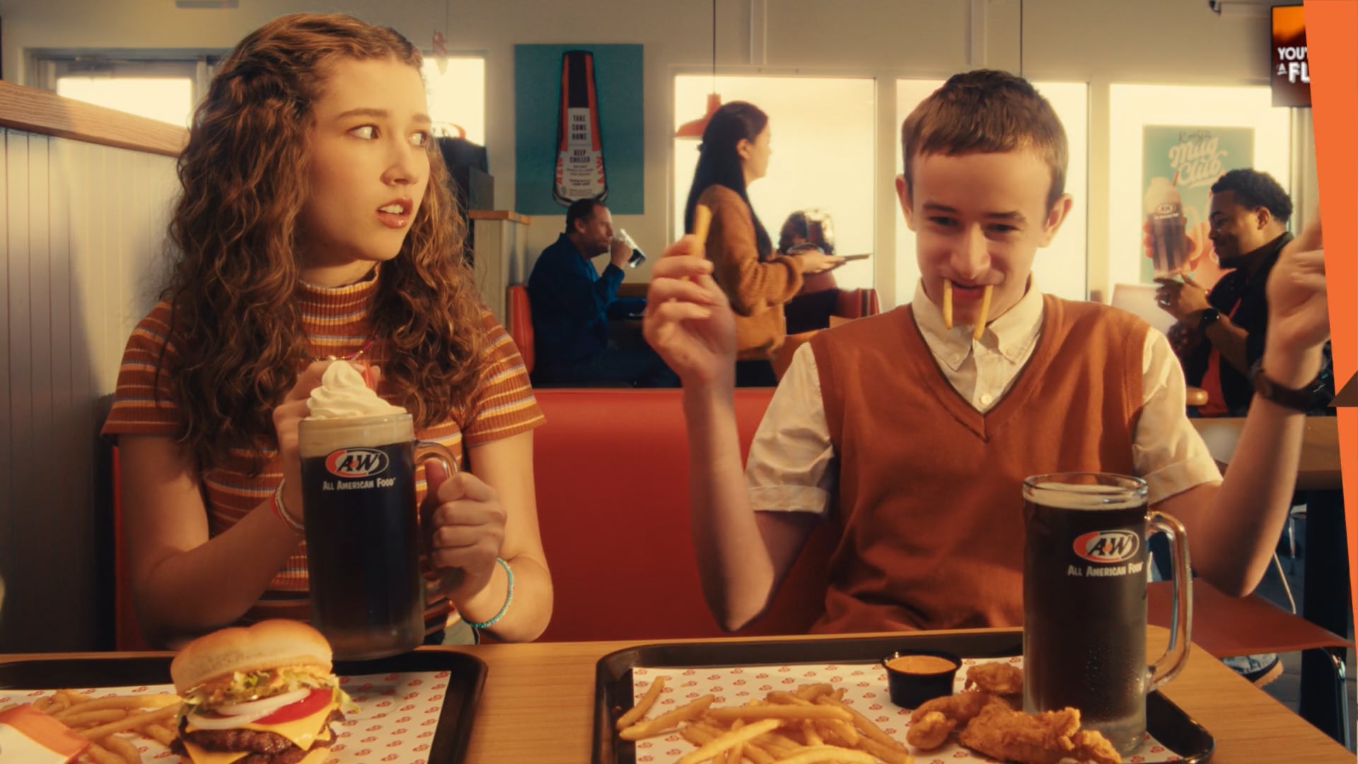 A&W - Monica & Then Monica's First (Ex) Boyfriend