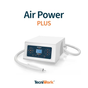 Air Power Plus Fußpflegegerät mit Absaugung und bürstenlosem Mikromotor