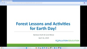 Forest Lessons and Activities for Earth Day