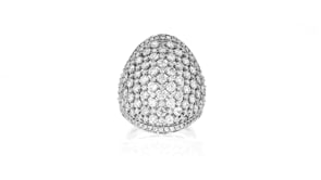 3.50 ct. t.w. Lab-Grown Diamond Cocktail Ring in 14kt White Gold