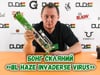 Бонг стеклянный «BL Haze Invaderse Virus»