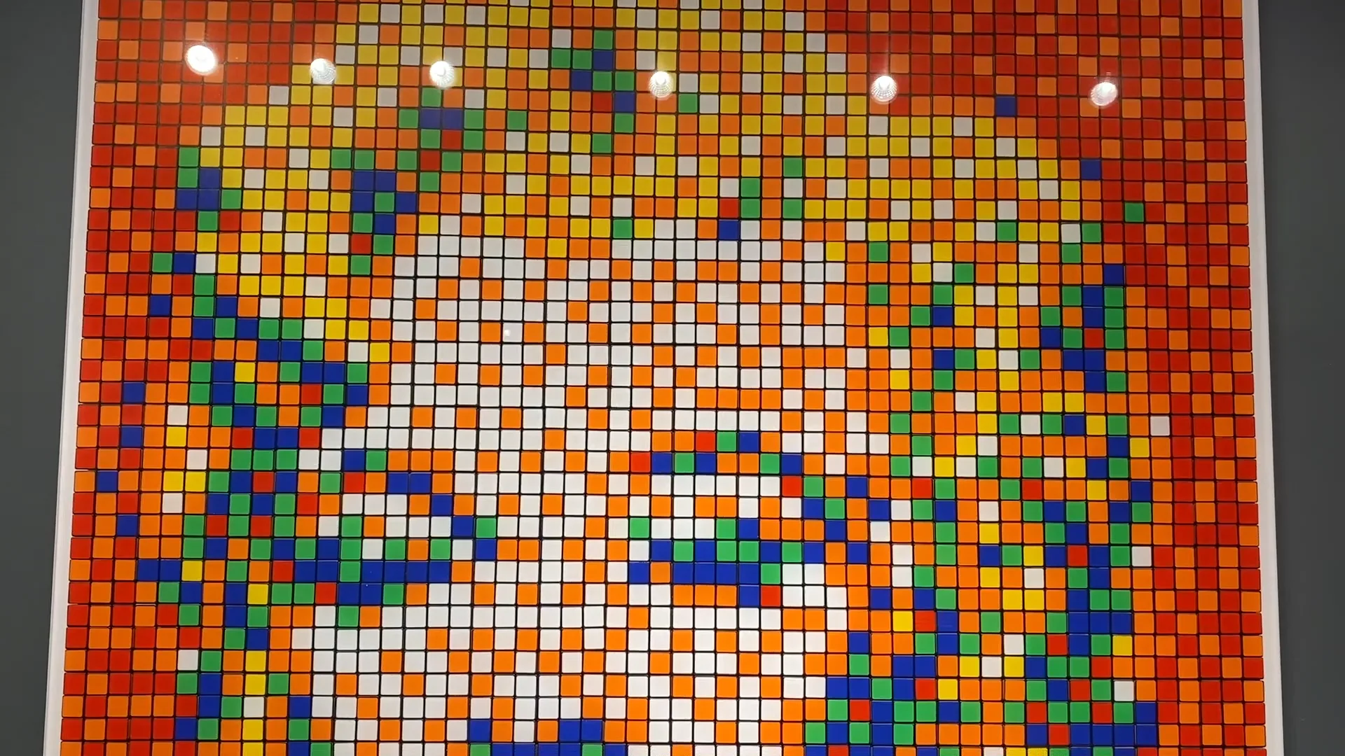 Invader | 'NVDR1-4 Rubik Shot Red Marilyn' Giclée Print