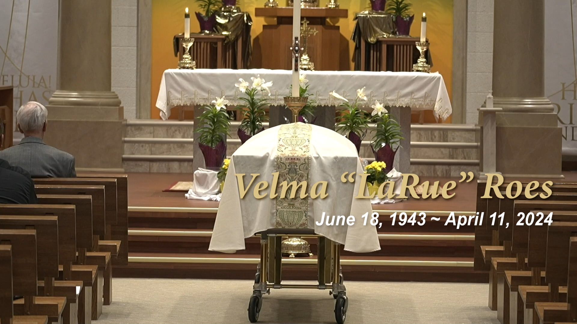 Funeral Mass for Velma "LaRue" Roes