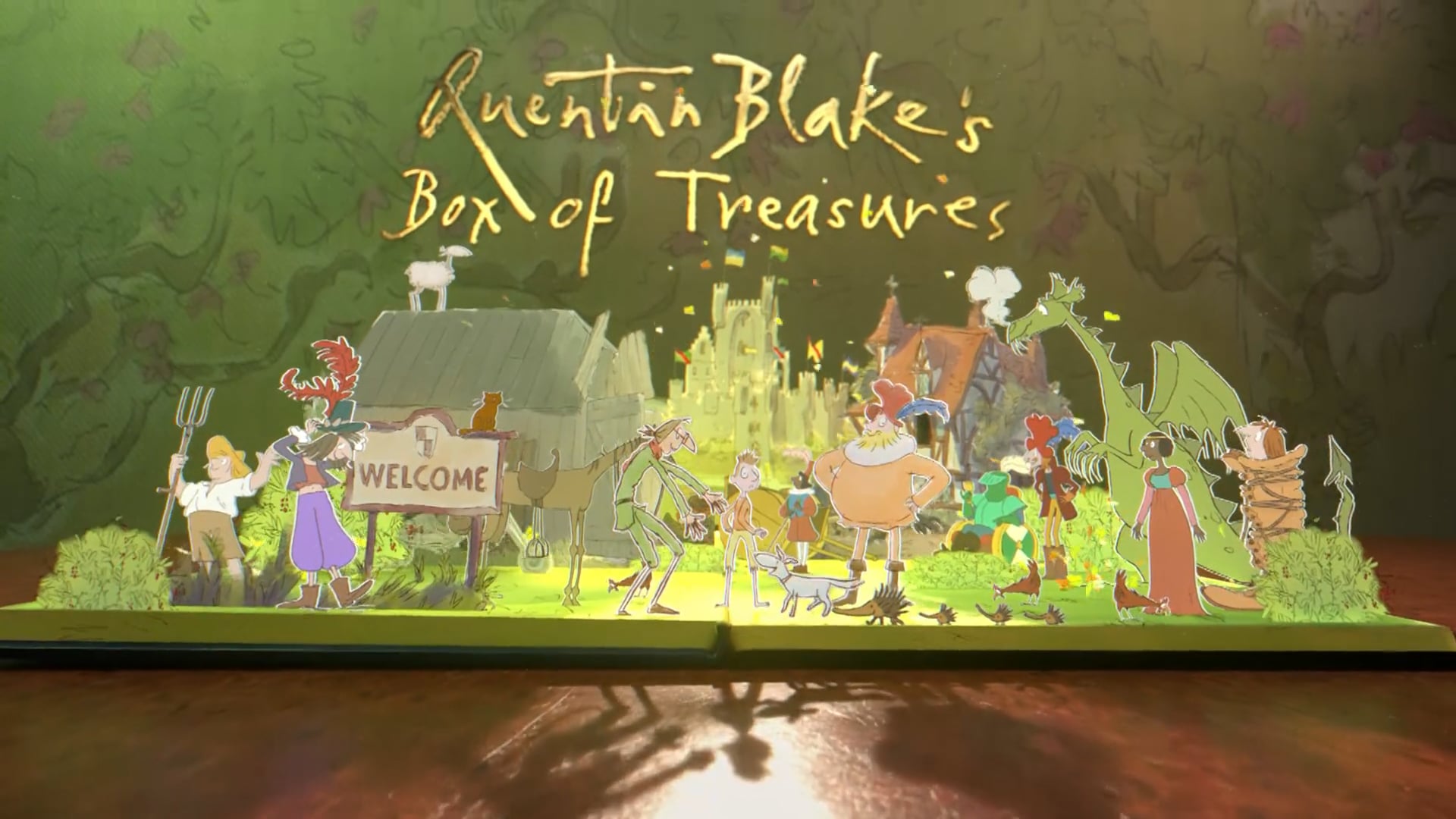 BBC - CBBC Quentin Blake Box Of Treasures - Easter 2024