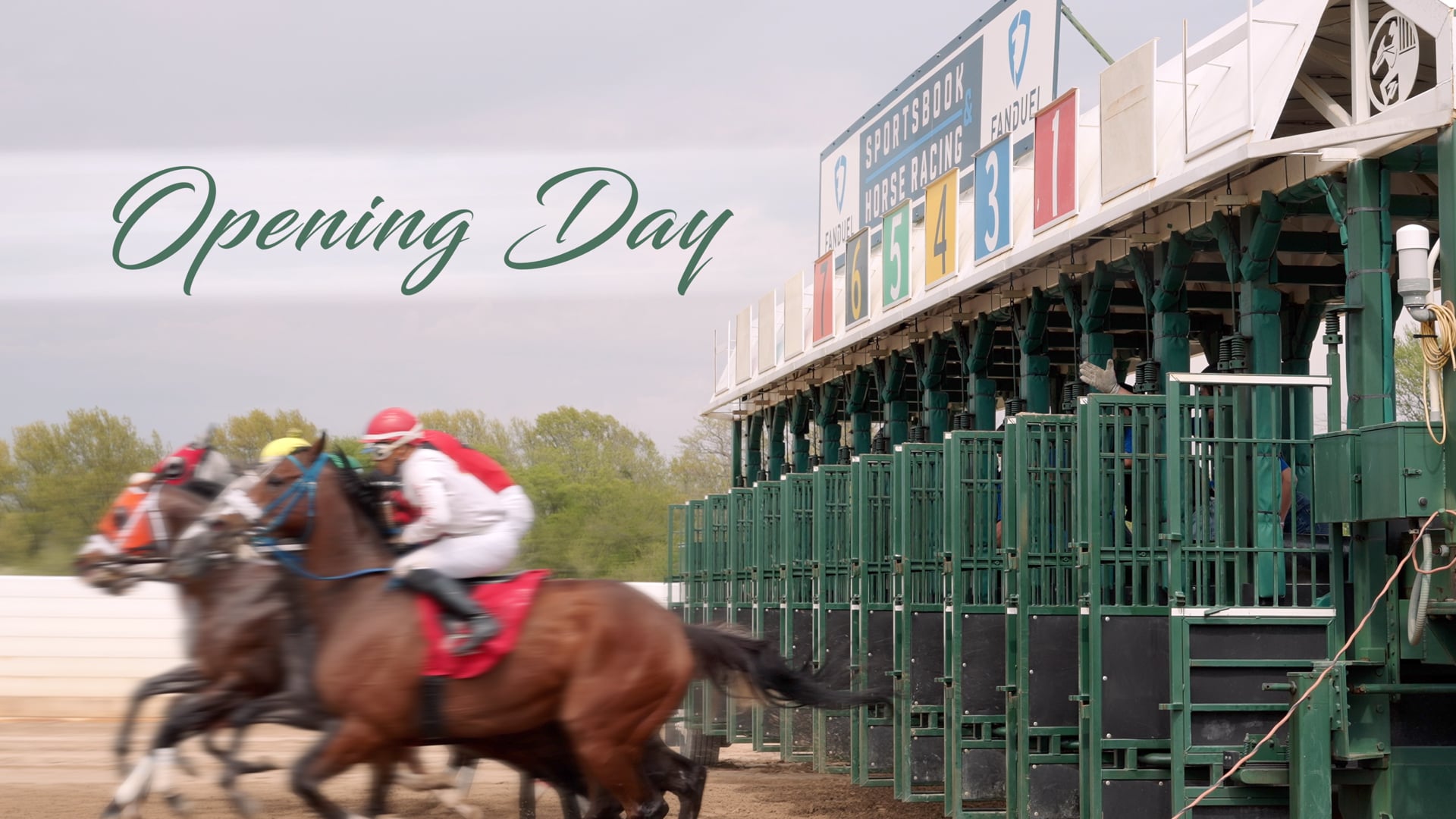 Opening Day at the Race Track