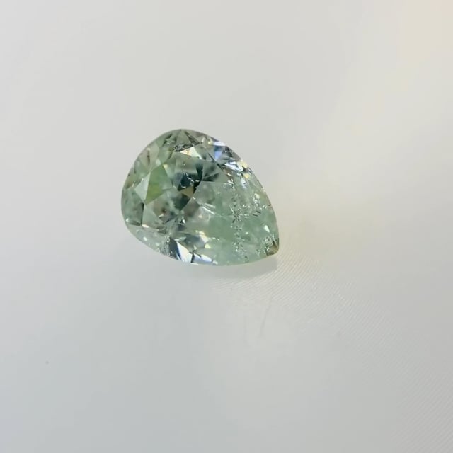 FANCY BLUE GREEN 0.418ct PS/RT0157/CGL