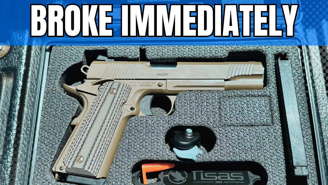 Tisas Raider Breaks at Zero Rounds - John1911.com Gun Blog