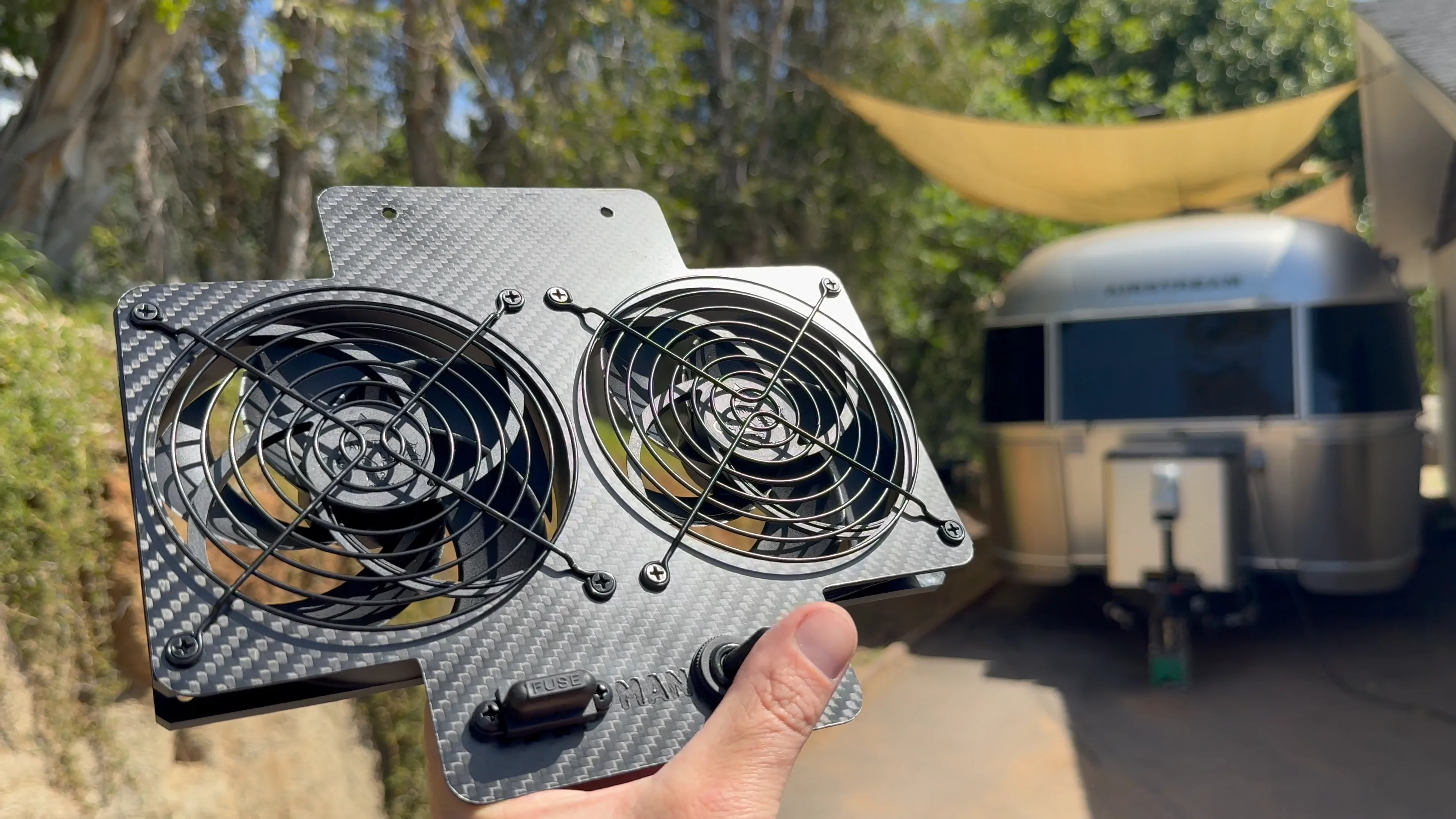 RV Refrigerator Cooling Fan Dometic Norcold & Thermostat Kit – 120mm Fan With Instructions Norcold Refrigerator Fan - Foto 9