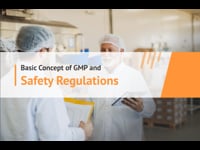 Module 01: Basic Concept of GMP and Safety Regulations