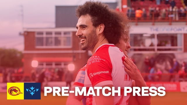 PRE-MATCH PRESS: Tyrone May talks Catalans Challenge, Phil Lowe and experience so far at Hull KR