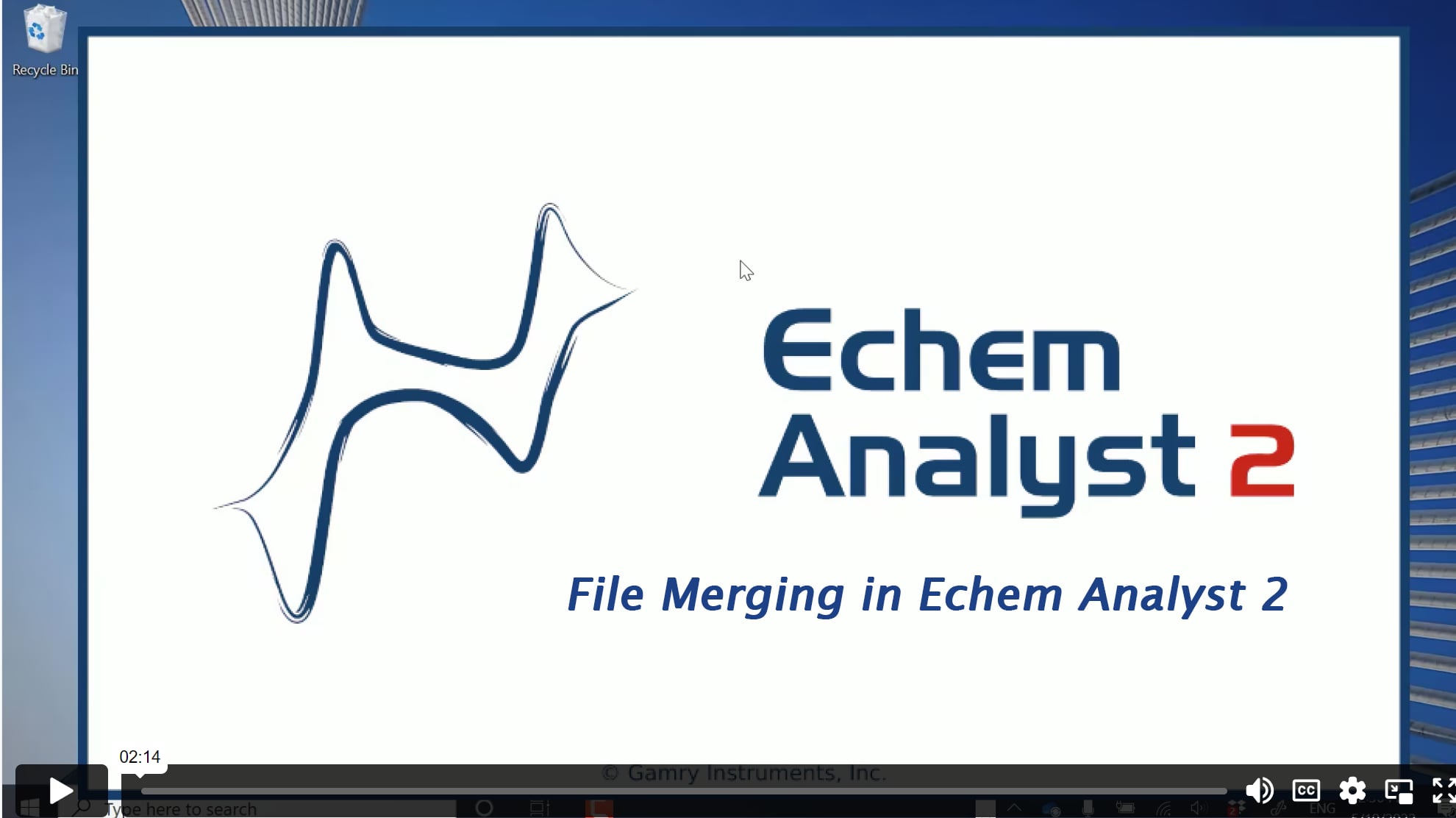 File Merging in Echem Analyst 2