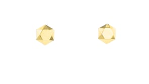 14kt Yellow Gold Geometric Earrings